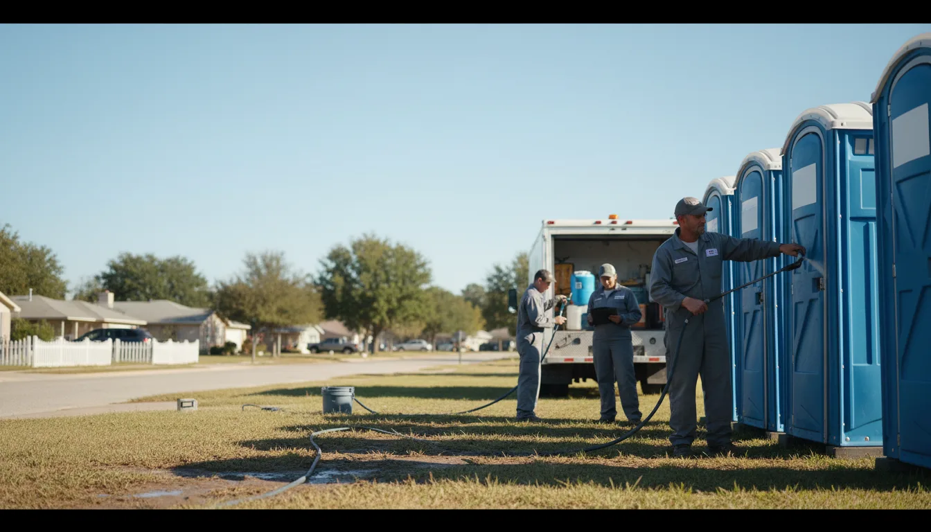 Long-Term Portable Toilet Rental in Victoria, KS near me
